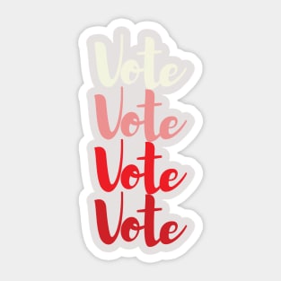 Vote Sticker